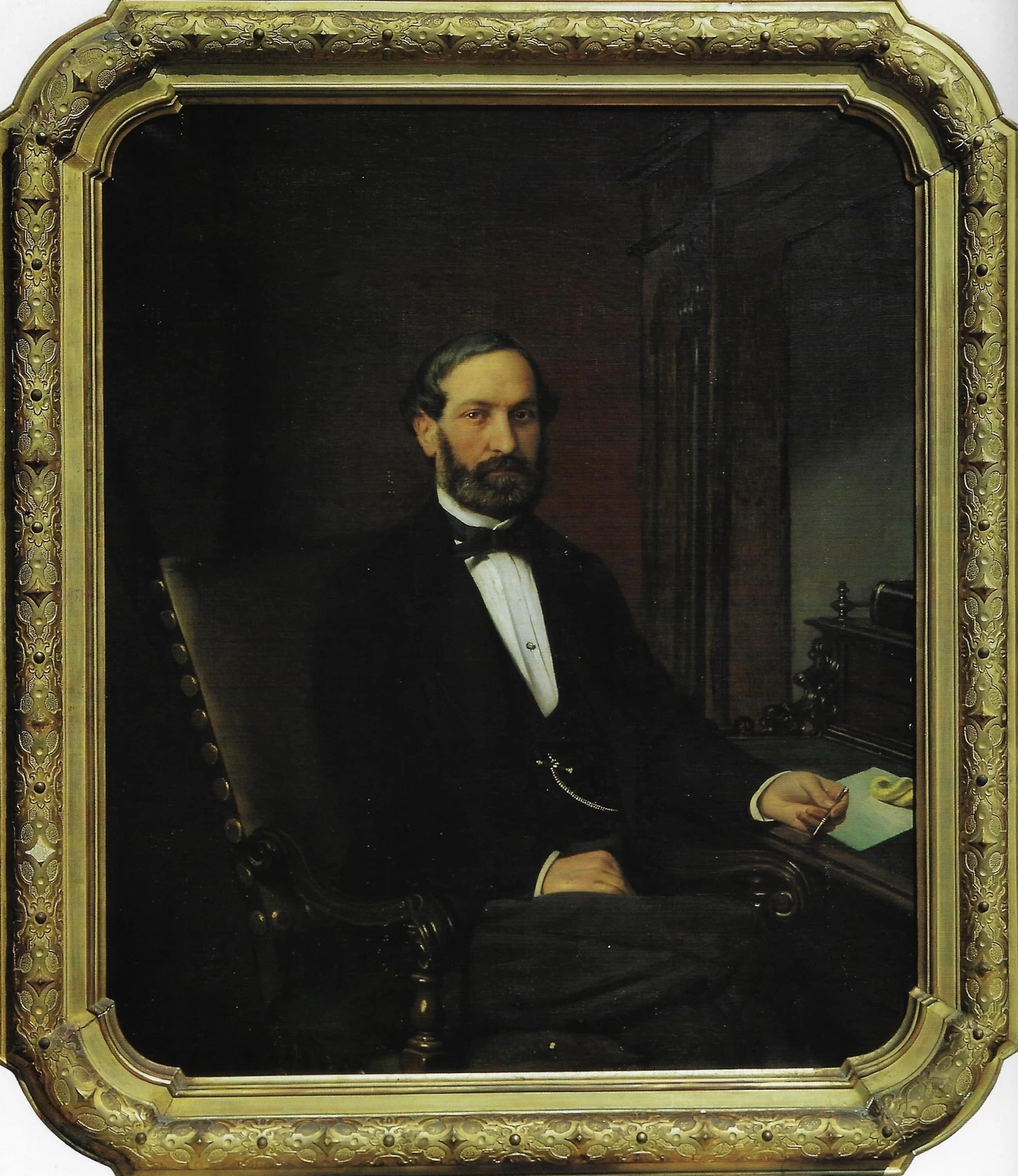 Ritratto di Pietro Gavazzi - 1853, Famiglia Gavazzi, p